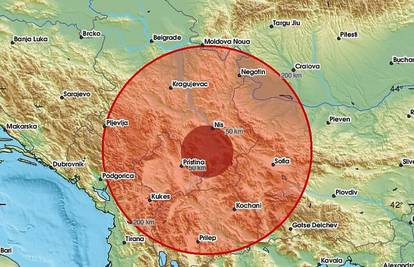 Trese se jug Srbije, potres se osjetio diljem regije: 'Dobro je udarilo, ovo je četvrti danas!'