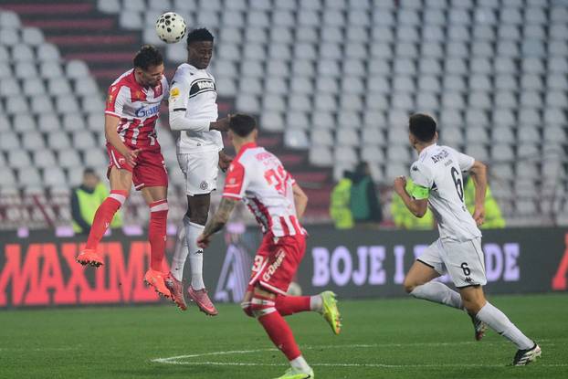 Beograd: Susret Crvene zvezde i Partizana u 24. kolu Mozzart Super lige Srbije