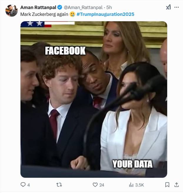 FOTO Internet ne staje: Sprdaju Melanijin šešir, Zuckerberga koji bulji u grudi, 'nazi' pozdrav