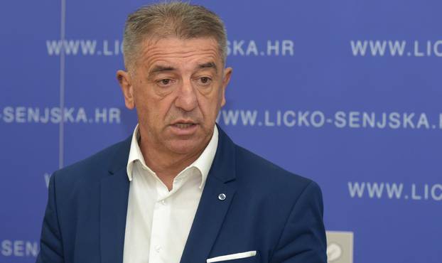 Gospić: Milinović na konferenciji Stožera civilne zaštite Ličko-senjske županije