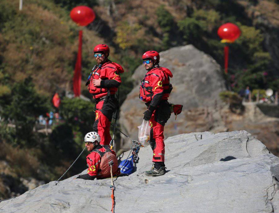 HGSS osiguranje u Kini: Čuvali su kajakaše tijekom natjecanja