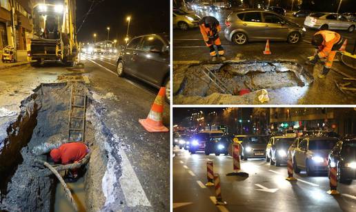 Opet puknula cijev u Zagrebu, stanari Trešnjevke bez vode