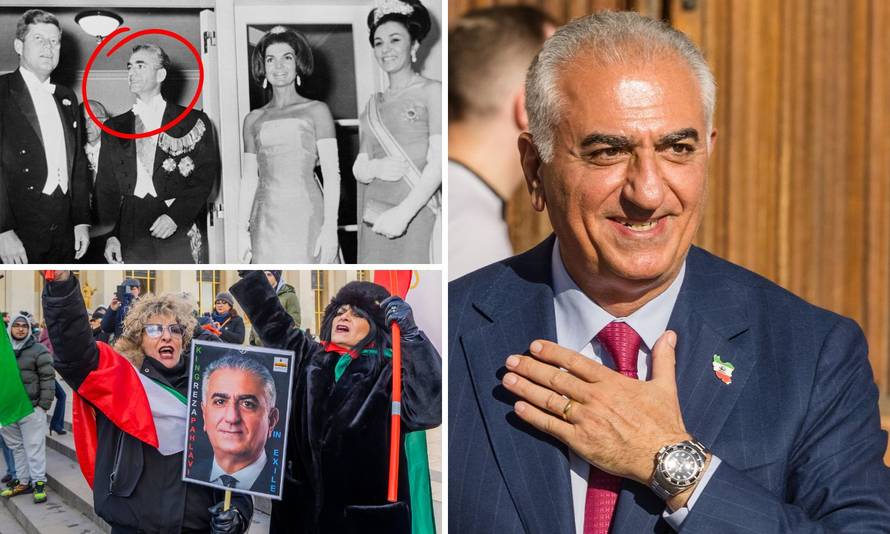 Iranski princ Reza Pahlavi od 1979. živi u egzilu. Vođa je prosvjeda i želi doći na vlast...