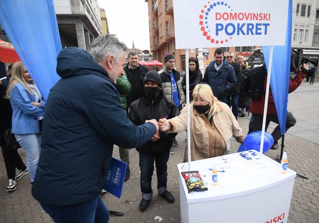 Zagreb: Škoro održao konferenciju za medije uoči početka prikupljanja potpisa