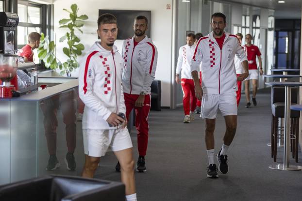 Osijek: Konferencija za medije hrvatske Davis Cup reprezentacije
