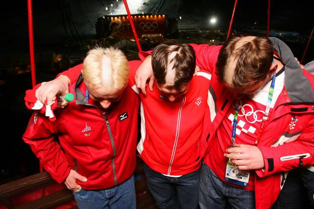 ARHIVA - Zahvaljujući osvajanju olimpijske medalje Ivica i njegov tim osmislili su neobične frizure