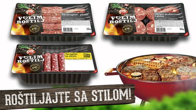 Novi PIK grill specijaliteti „Volim roštilj“