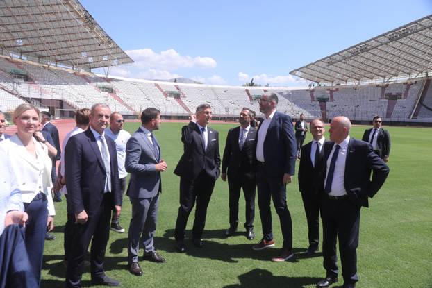 Split: Andrej Plenković obišao je Poljud