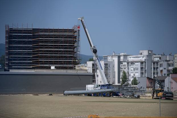 Zagreb: Rušenje stadiona u Kranjčevićevoj