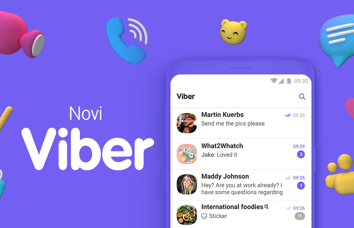 Upoznajte Viber 10: novi dizajn, novi chat i grupni pozivi