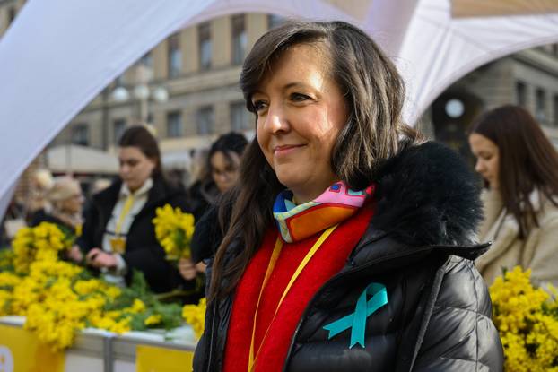 Zagreb: 19. Dan mimoza obilježen na Cvjetnom trgu