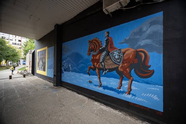 Zagrebački kvart Špansko dobio je nove murale 
