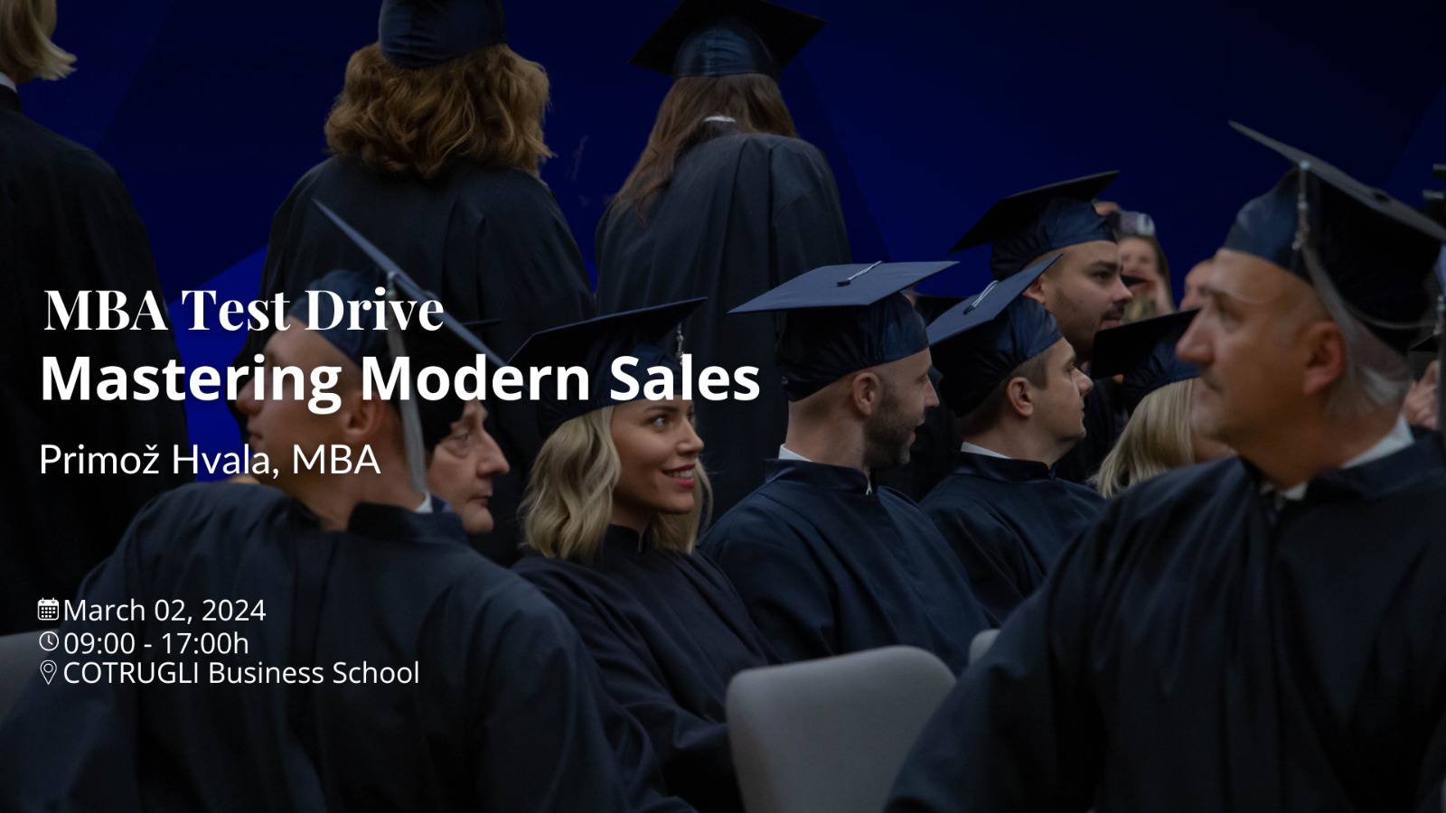 Iskusite MBA Test Drive-a s COTRUGLI Business School