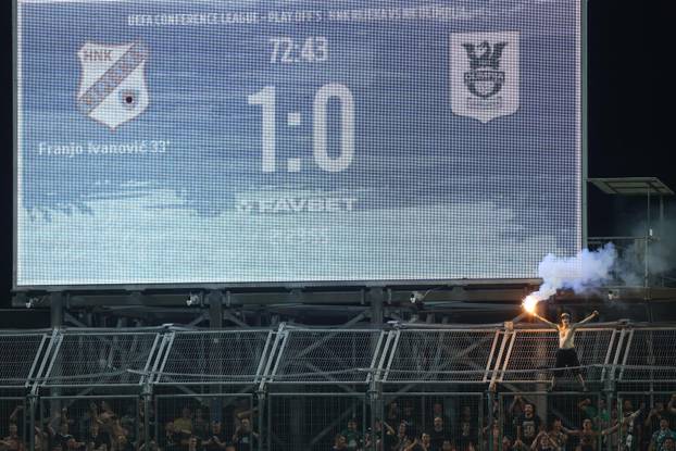 Rijeka: Navijač Olimpije izvukao se iz kaveza na gostujućoj tribini