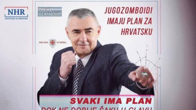 Opasni Glasnovićev poziv na nasilje protiv 'jugozomboida'