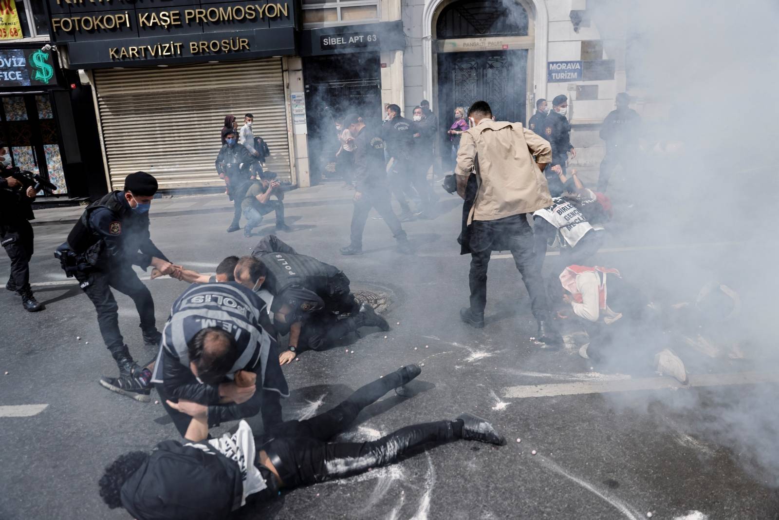 May Day demonstration in Istanbul