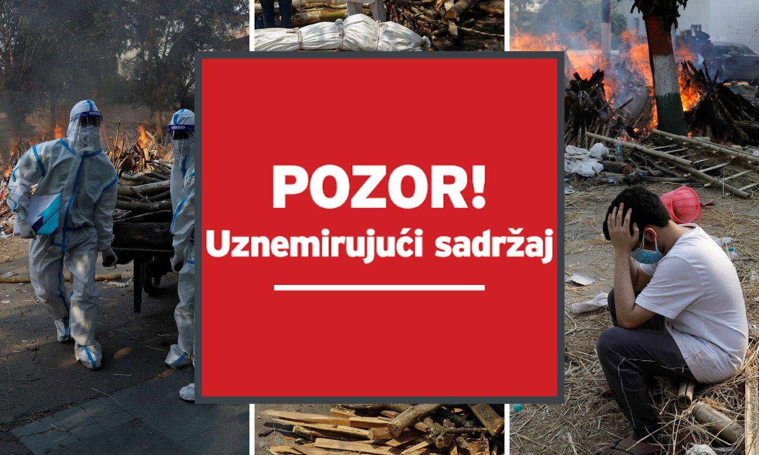 Uznemirujuće fotografije: Indija je na rubu katastrofe, umiru na cesti, za kisik plaćaju 4000 kn