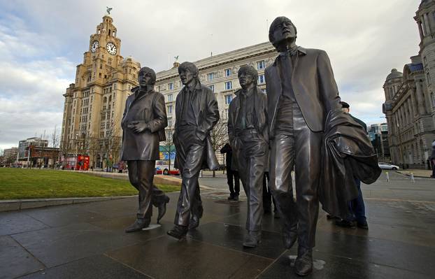 Beatles statue