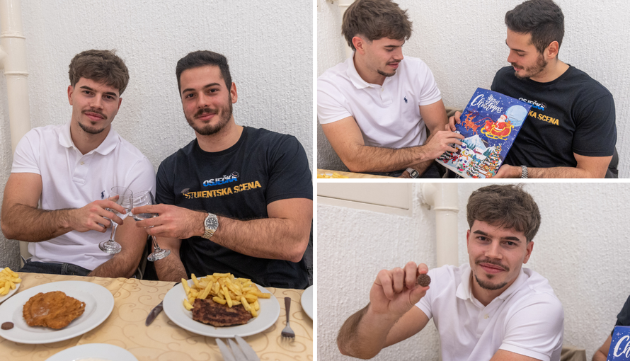 VIDEO Dobri duh Slavonije za blagdane časti kolege obrokom u menzi: 'To je poseban osjećaj'