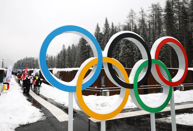 Milano Cortina 2026 Winter Olympics - Press Visit at the Olympic and Paralympic Athletes' Village