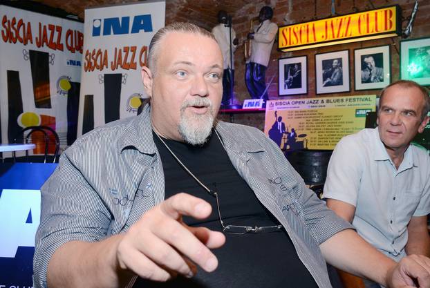 Sisak:  Damir Kukuruzović, organizator 14. Siscia Open Jazz & Blues festivala