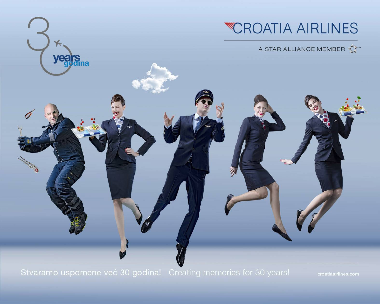 Croatia Airlines danas slavi 30. rođendan