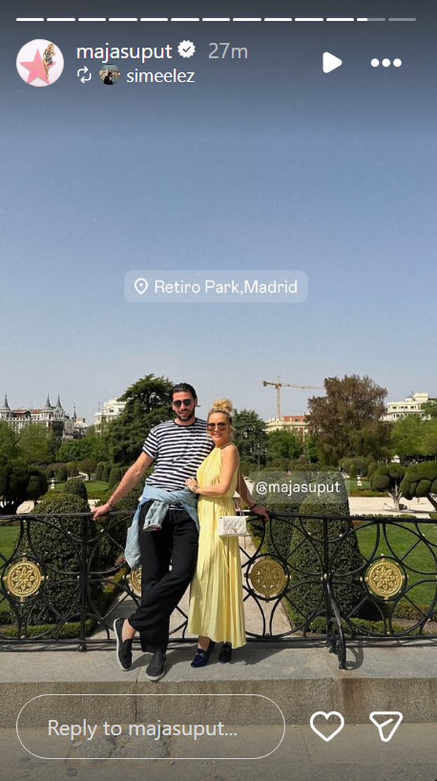 FOTO Pala je pusa, a sad šetnje Madridom: Savršeni Šime i njegova Maja se ne odvajaju!