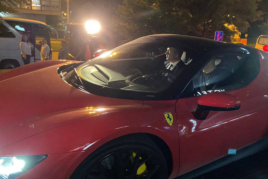 Stjepo Bartulica u Ferrariju