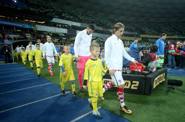 Kijev: Kvalifikacijska utakmica za SP u Rusiji 2018., Ukrajina - Hrvatska