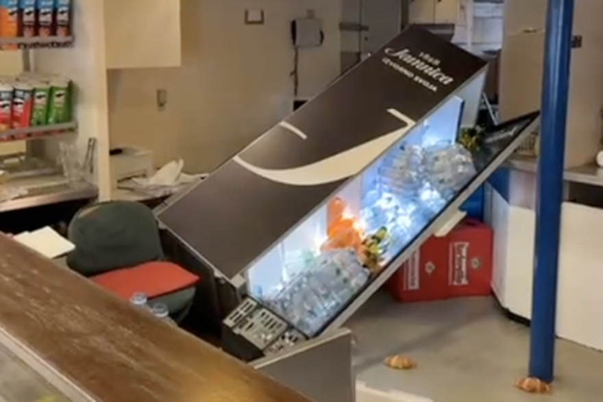 Trajekt Petar Hektorovi&cacute; nakon udara