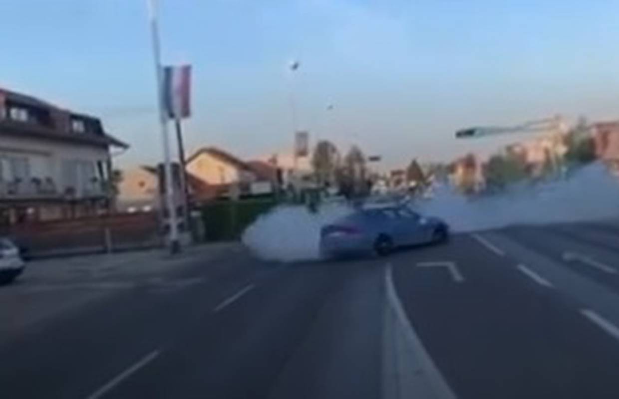 VIDEO GTA Sesvete: 'Divljao je u BMW-u i palio gume. Policija mi je odbila anonimnu prijavu'