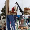 VIDEO Satima skidali zvono u Pagu nakon potresa. 'Strašno je bilo, vitrina je počela zveckati'