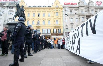 Najavili novi skup u Zagrebu: Dvoje uhićenih policija pustila