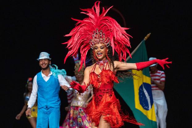 Zagreb: Nastup folklornih skupina u sklopu Međunarodne smotre folklora 