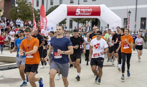 FOTO Osijek u humanitarnoj utrci: Tr&ccaron;ali za nabavu medicinskih pomagala