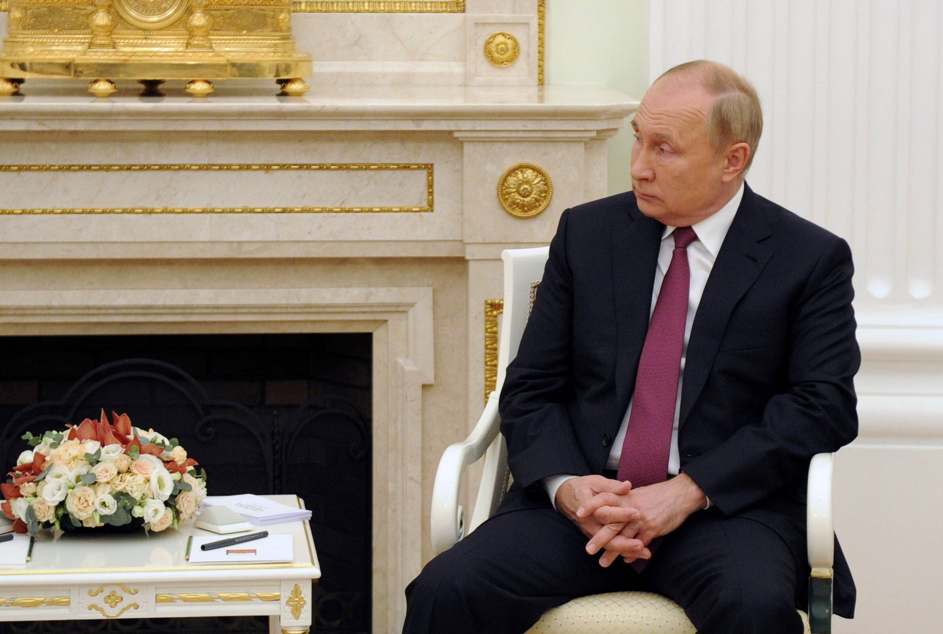 Russian President Vladimir Putin meets with Finnish President Sauli Niinisto in Moscow