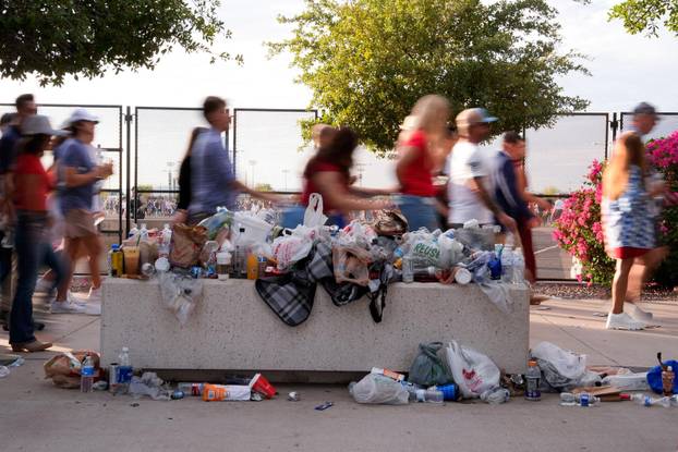 Memorial service for slain conservative commentator Kirk in Glendale