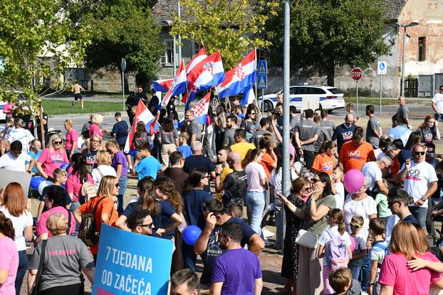 Pogledajte fotografije. U Sl. Brodu održan Hod za život