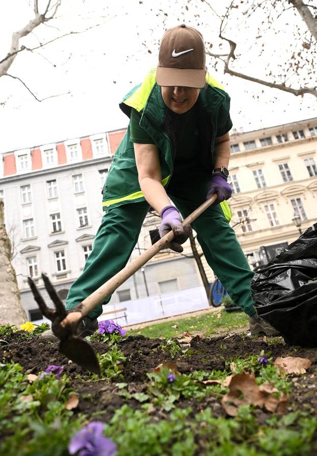 Zagreb: Uređenje parka Zrinjevac