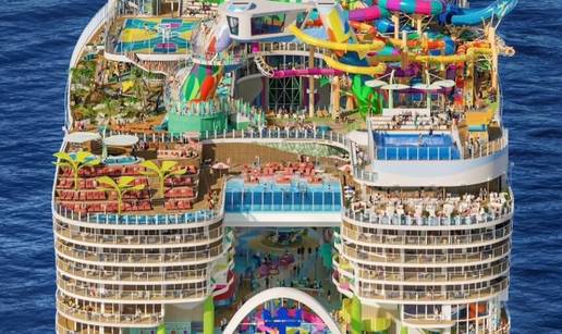 FOTO Evo kako izgleda najluđi kruzer 'Star of the Seas': Ima impresivne tobogane, rafting...
