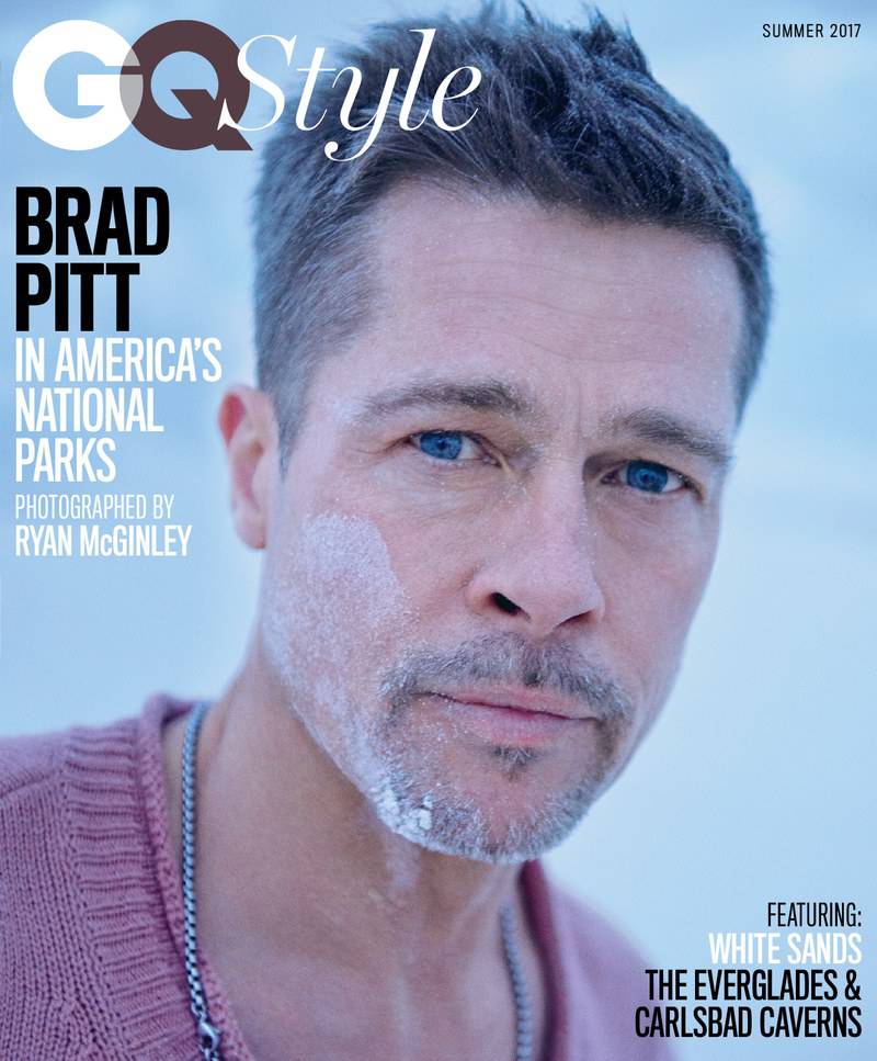 Kao maneken: Brad Pitt pozira za naslovnicu nakon razvoda