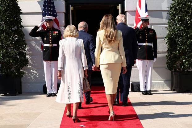 Britain's King Charles and Queen Camilla in the United States for state visit