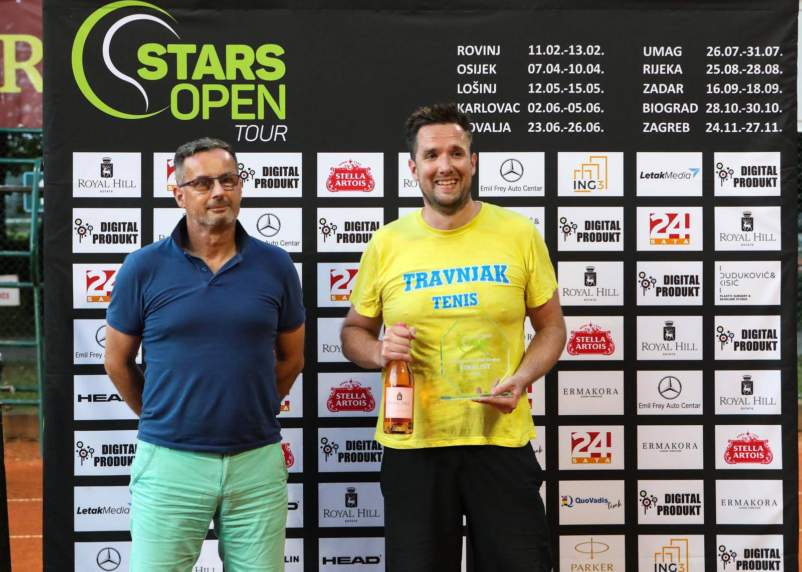 Karlovac: Završen je teniski turnir Stars Open Tour 