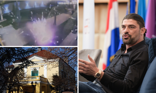 VIDEO Ovo je trenutak kada je eksplodirala petarda u dvorištu kuće Andyja Bare u Zagrebu!