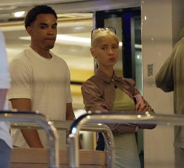 Trent Alexander Arnold and Iris Law 