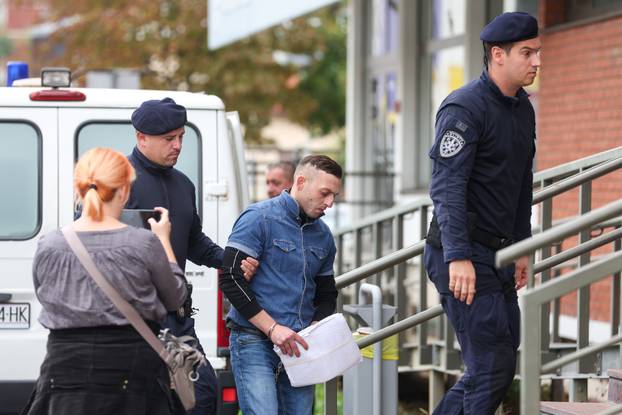 Velika Gorica: Privođenje Aleksandara Niševića na Županijski sud