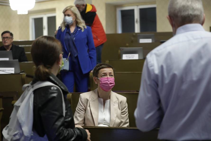 Zagreb: Na sjednici zagrebačke Skupštine o rebalansu gradskog proračuna