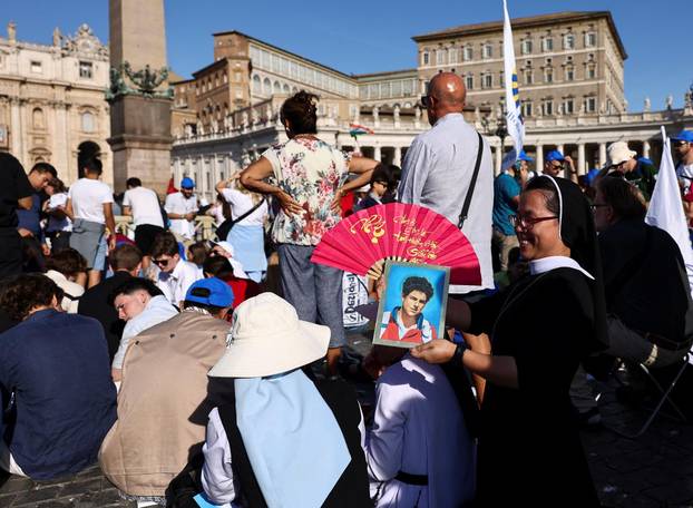 Canonisation of Carlo Acutis and Pier Giorgio Frassati, at the Vatican