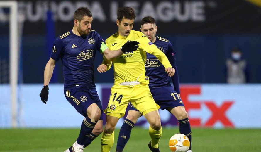 Europa League - Quarter Final First Leg - GNK Dinamo Zagreb v Villarreal