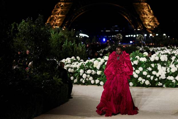 Yves Saint Laurent Womenswear Spring/Summer 2026 collection show during Paris Fashion Week
